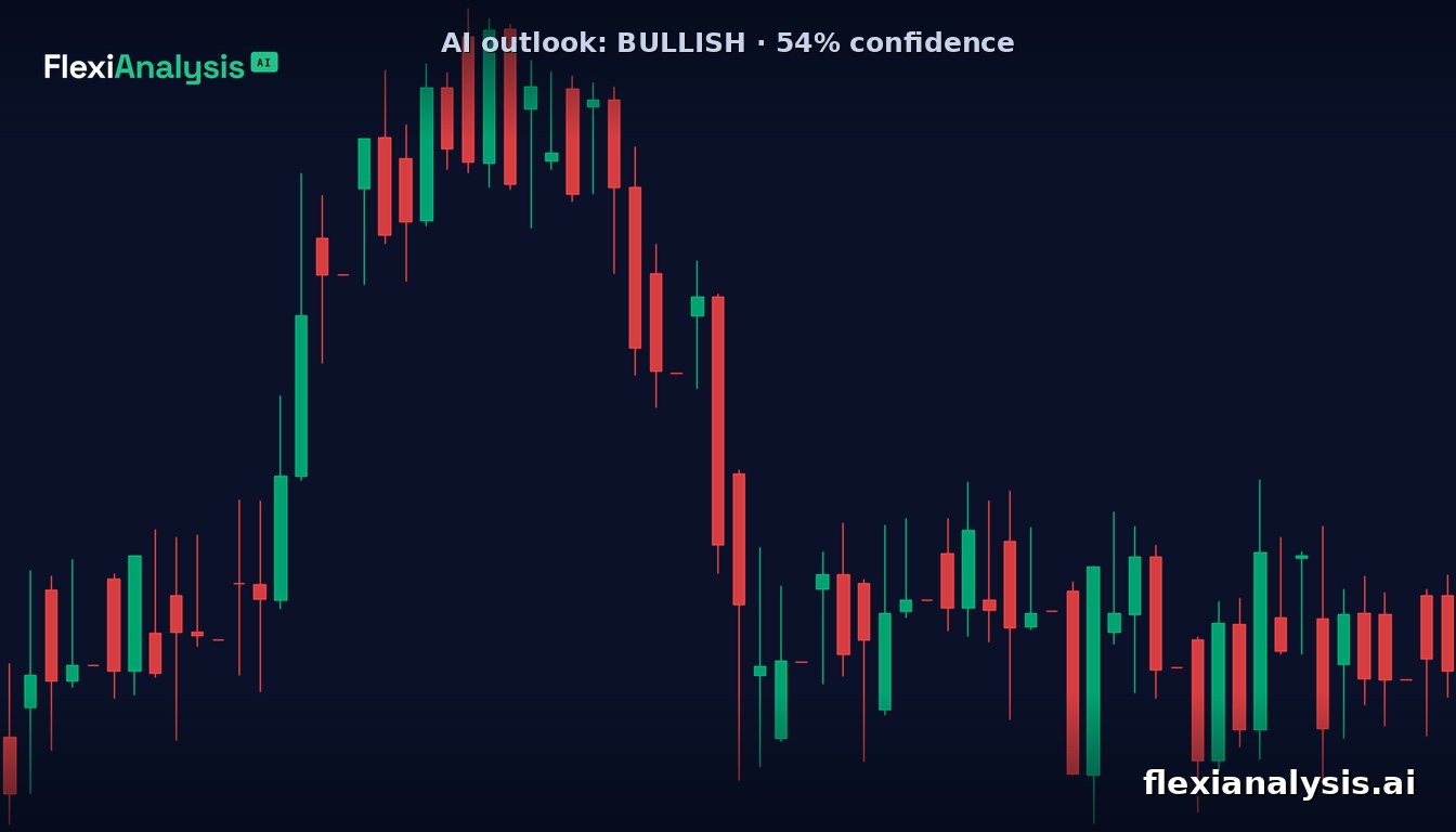 DAX 40 AI market analysis chart — FlexiAI